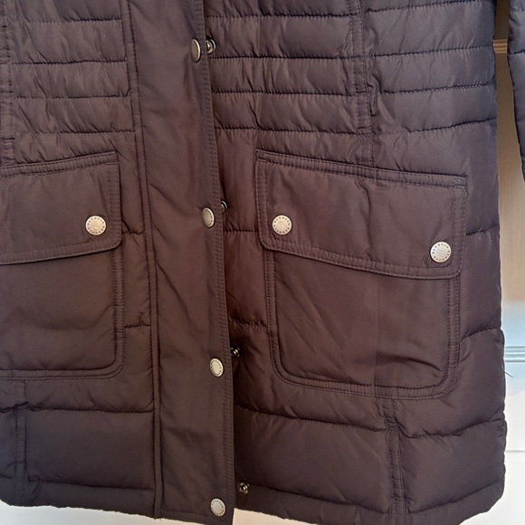 Barbour Landry Long Quilted Down Coat - Picture 6 of 10